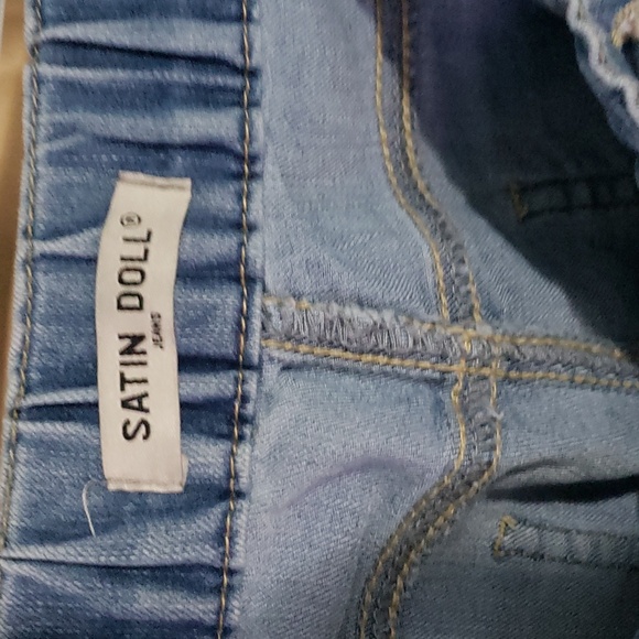 Satin Doll Pull Up Joggers Jean's - Picture 4 of 7
